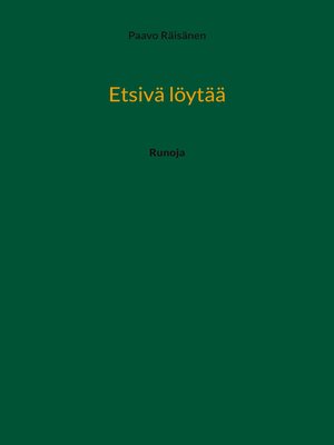 cover image of Etsivä löytää